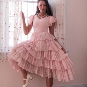 Pink Ruffle Jessakae Mia Dress